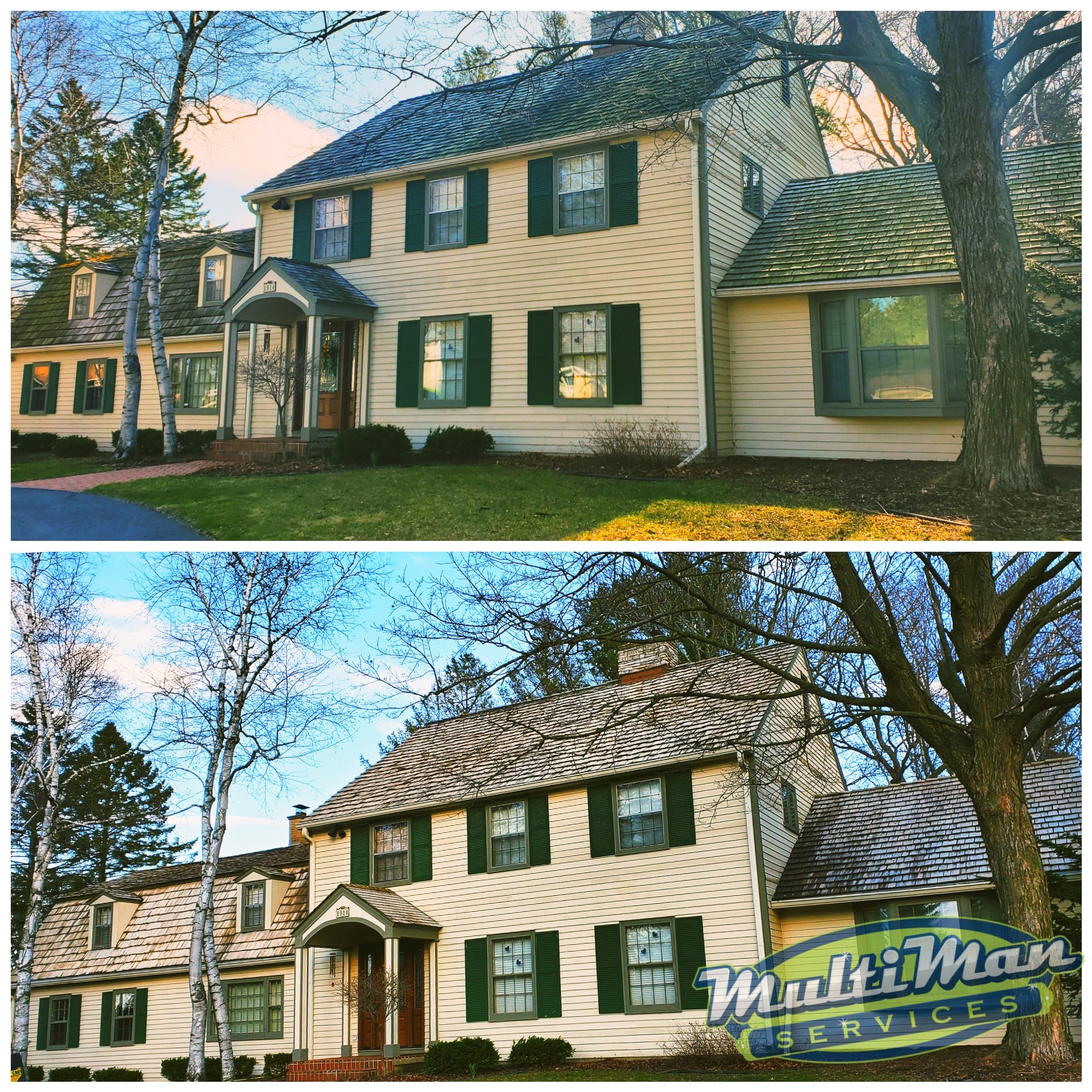 Multiman Services Wisconsin House Washing